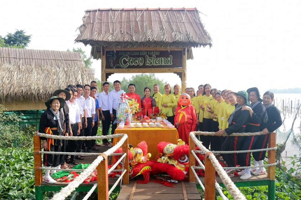 Ben Tre Coco Island Con Phung酒店 外观 照片